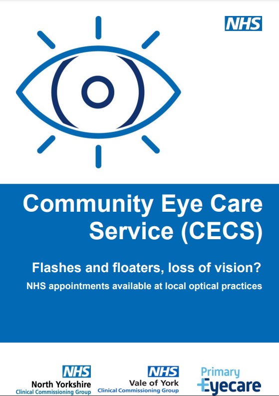 Community eye care PES Service Leaflet
